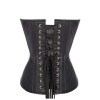 Women Overbust Leather Coset Sheep Napa Leather Women Corset 